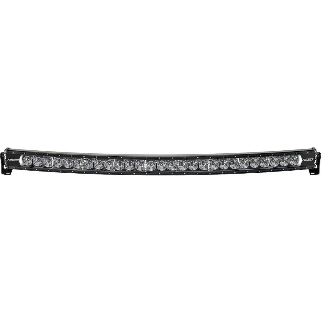 350053 – RIGID IND Light Bar, LED Bulb 50 Inch Length Curved 27 Clear Bulbs Multi Color Option Back Lighting 230 Watt...